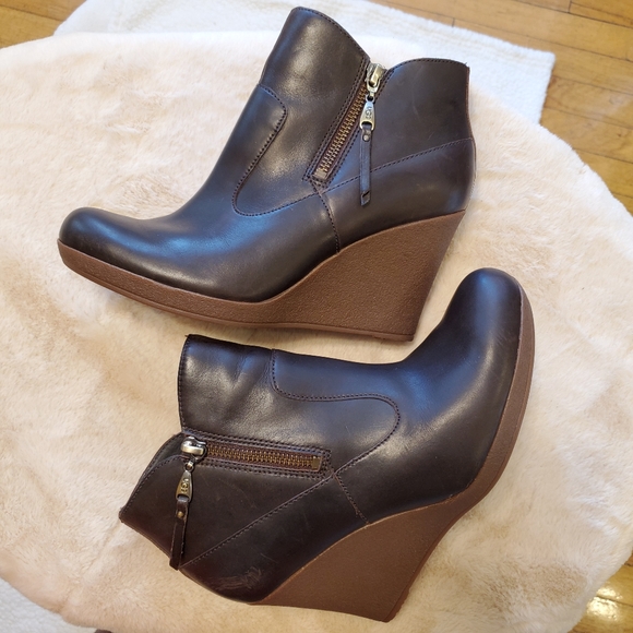 UGG Australia Brown Meredith boots SZ 8.5 - Picture 4 of 7